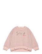 Sweatshirt Ls Tops Sweat-shirts & Hoodies Sweat-shirts Pink Minymo