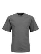 Jjeurban Edge Tee Ss O-Neck Noos Jnr Tops T-shirts Short-sleeved Grey ...