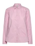 Shirt Poplin Toppi Pink Lindex