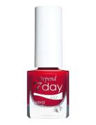 7Day Hybrid Polish 7331 Kynsilakka Meikki Red Depend Cosmetic