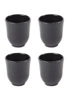 Cup Cast-Iron Inku By Sergio Herman Set/4 Home Tableware Cups & Mugs C...