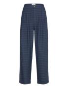 Blust Paria Pants Bottoms Trousers Wide Leg Navy Mads Nørgaard