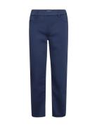 Sc-Nadira Bottoms Trousers Straight Leg Blue Soyaconcept