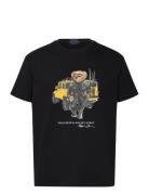 Classic Fit Polo Bear Jersey T-Shirt Tops T-shirts Short-sleeved Black...