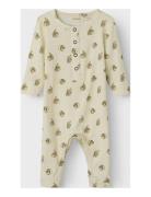 Nbngayo Guk Ls Slim Suit Lil Pyjama Sie Jumpsuit Haalari Beige Lil'Ate...