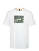 Te_Injungle Tops T-shirts Short-sleeved White BOSS