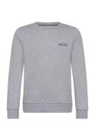 Sweatshirt Tops Sweat-shirts & Hoodies Sweat-shirts Grey BOSS