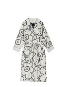 Piirto Unikko Bath Robe Aamutakki Grey Marimekko Home