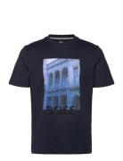 C-Thompson 104 Tops T-shirts Short-sleeved Navy BOSS