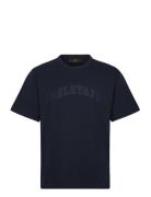 Training T-Shirt Pumice Tops T-shirts Short-sleeved Navy Belstaff