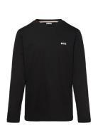 Long Sleeve T-Shirt Tops T-shirts Long-sleeved T-shirts Black BOSS