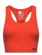 Hmltif Seamless Sports Top Sport Bras & Tops Sports Bras - All Orange ...