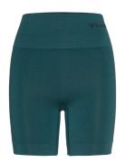 Hmltif Seamless Shorts Sport Shorts Sport Shorts Green Hummel