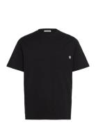 Wwbobby Pocket Tshirt Tops T-shirts Short-sleeved Black Wood Wood