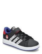 Grand Court Spider-Man El K Sport Sneakers Low-top Sneakers Black Adid...