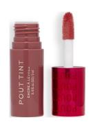 Revolution Pout Tint Nude Dreams Huulikiilto Meikki Pink Revolution Be...
