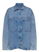 Onlemmie L/S Shirt Mb Dnm Az Noos Farkkutakki Denimtakki Blue ONLY