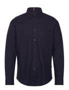 Rickert_M Tops Shirts Casual Navy BOSS