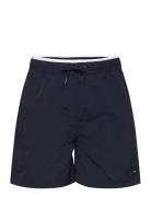 Medium Drawstring Uimashortsit Navy Tommy Hilfiger