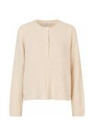 Mafaune Tops Knitwear Jumpers Cream Masai