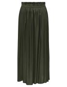 Onlvenedig Life Long Skirt Wvn Noos Pitkä Hame Khaki Green ONLY