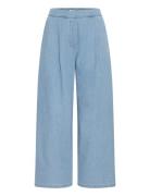 Iharcher Pa Bottoms Jeans Wide Blue ICHI