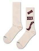 Big Sock Energy Sneaker Sock Underwear Socks Regular Socks White Happy...