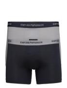 Mens Knit 2Pack Boxer Bokserit Multi/patterned Emporio Armani