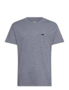 Ultimate Pocket Tee Tops T-shirts Short-sleeved Blue Lee Jeans