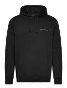 Loopback Embroidered Hoodie Tops Sweat-shirts & Hoodies Hoodies Black ...