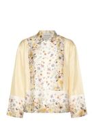 Faiza Tops Shirts Long-sleeved Multi/patterned Munthe