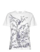 Fedelio Tops T-shirts & Tops Short-sleeved White Munthe