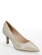 Women Court Sho Shoes Heels Pumps Classic Beige Tamaris