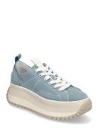 Women Lace-Up Matalavartiset Sneakerit Tennarit Blue Tamaris