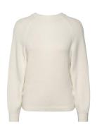 Mschtatina Rachelle Pullover Tops Knitwear Jumpers Cream MSCH Copenhag...