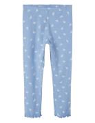 Nmfvemia Legging Bottoms Leggings Blue Name It