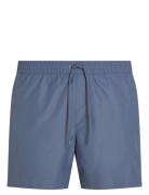 Medium Drawstring Uimashortsit Blue Calvin Klein