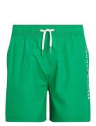 Medium Drawstring Uimashortsit Green Tommy Hilfiger