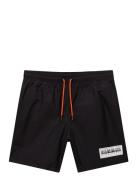 V-Box Logo Uimashortsit Black Napapijri