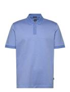 H-Parlay 432 Tops Polos Short-sleeved Blue BOSS