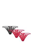 3/Pack String Stringit Alusvaatteet Red Hunkemöller