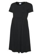 Mlmia Ss Jrs Abk Skater Dress Noos Polvipituinen Mekko Black Mamalicio...