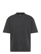 Hco. Guys Knits Tops T-shirts Short-sleeved Black Hollister