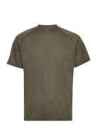 Ua Tac Tech T Tops T-shirts Short-sleeved Green Under Armour