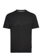 C-Thompson 70 Tops T-shirts Short-sleeved Black BOSS