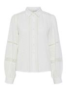 Yasrui Ls Shirt S. Tops Shirts Long-sleeved White YAS