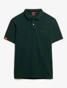 Vint Destroy Polo Tops Polos Short-sleeved Khaki Green Superdry