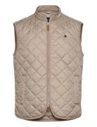 Teddy Quilted Vest Liivi Beige Morris