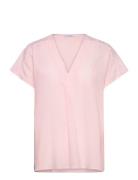 Shirt Cwroksana Tops Blouses Short-sleeved Pink Claire Woman