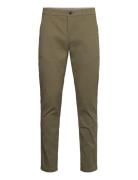 Aop Superflex Chino Pants Bottoms Trousers Chinos Khaki Green Lindberg...